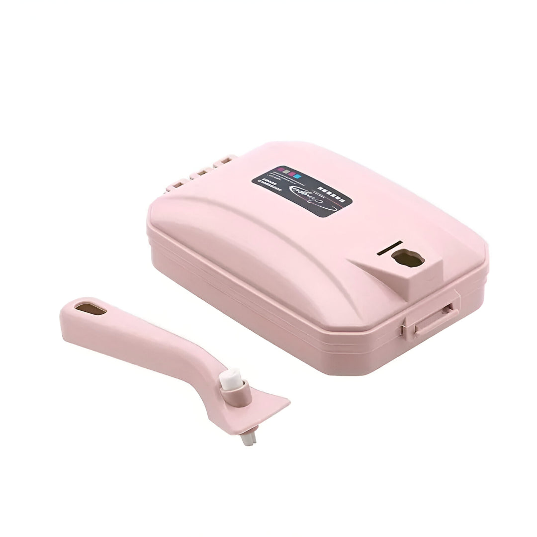Handheld Carpet Table Sweeper With Dual Roller