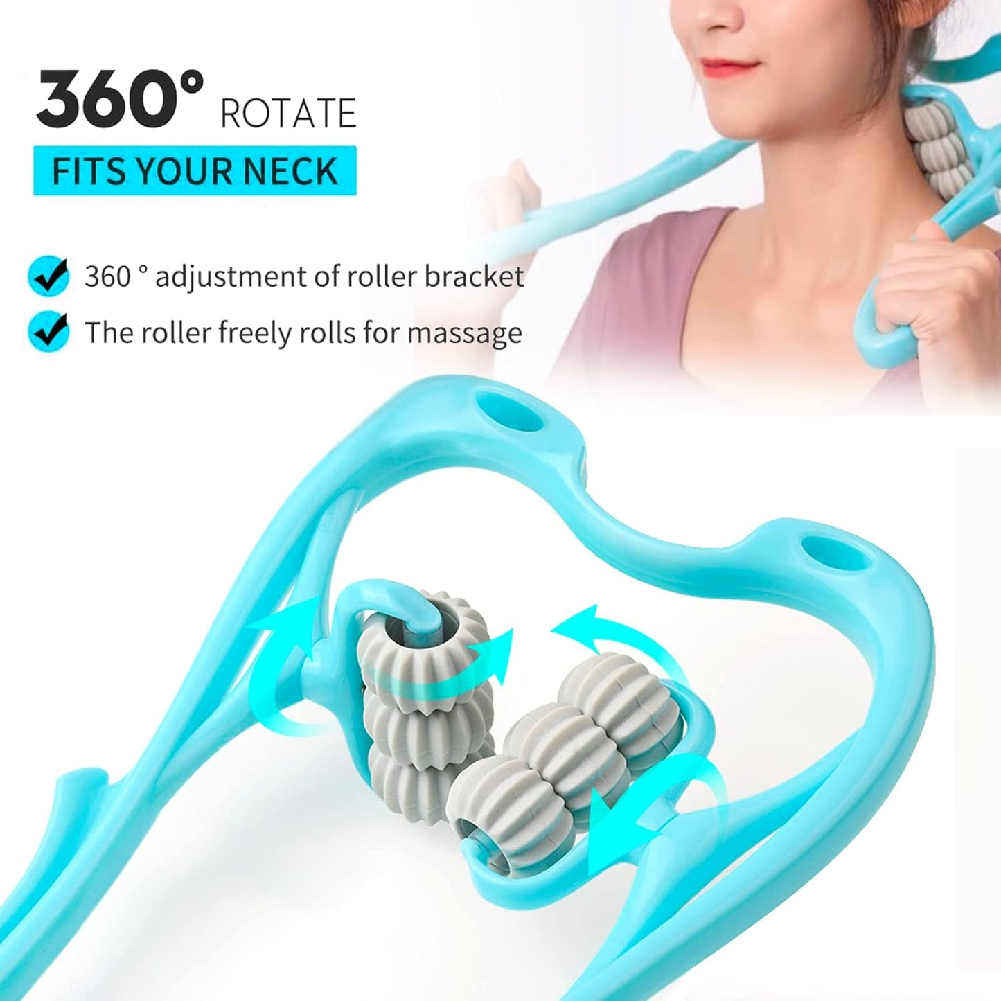 ROLLING BODY & NECK MASSAGER