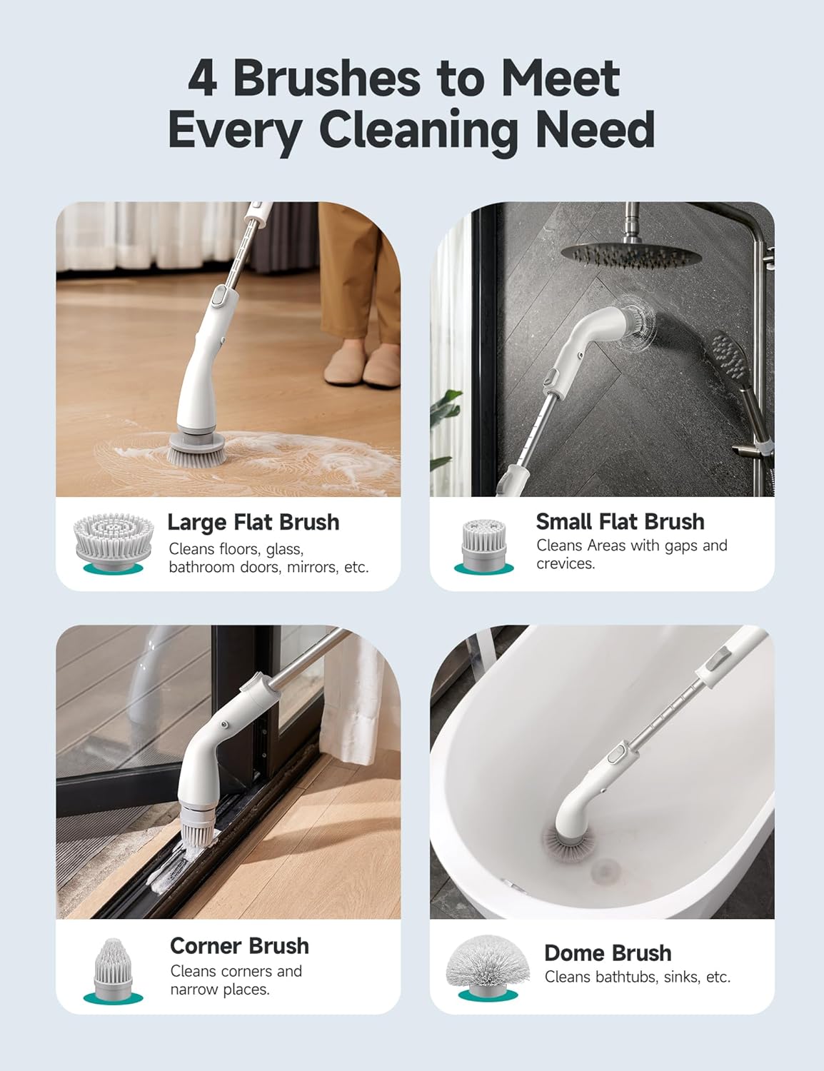 ELECTRIC SPIN SCRUBBER