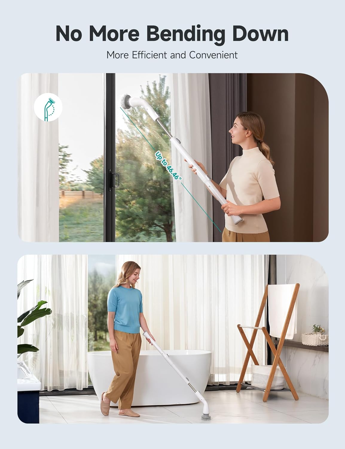 ELECTRIC SPIN SCRUBBER