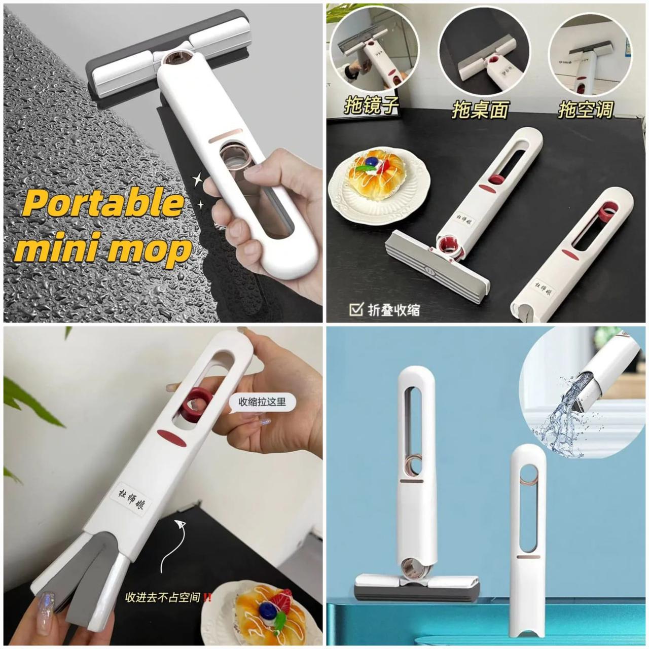 PORTABLE MINI SQUEEZE DESK CLEANER