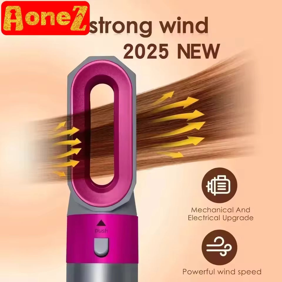 5 in 1 Hair Straightener Brush and dryer