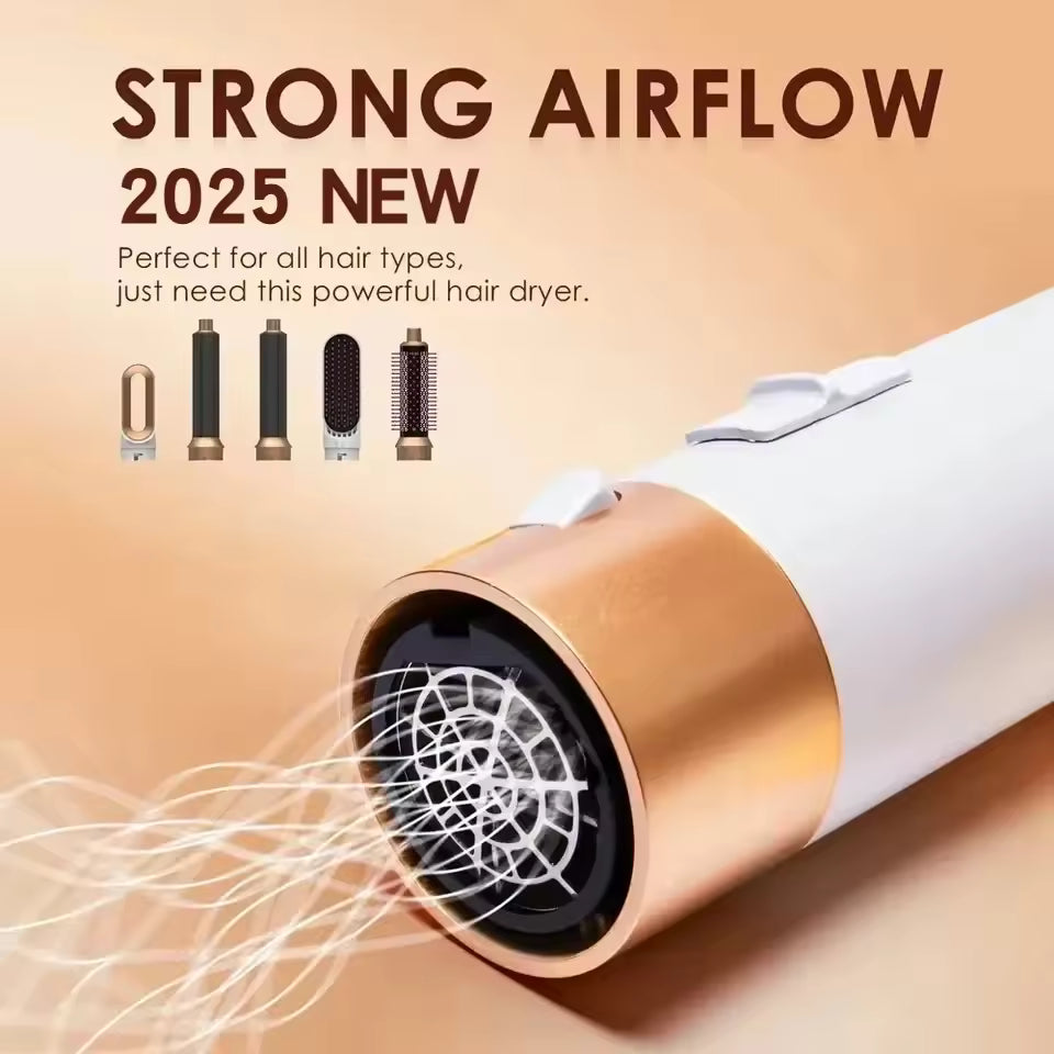5 in 1 Hair Straightener Brush and dryer