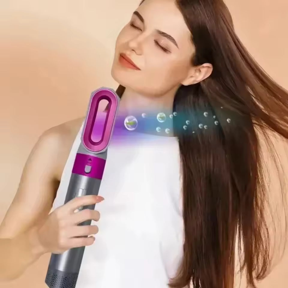 5 in 1 Hair Straightener Brush and dryer