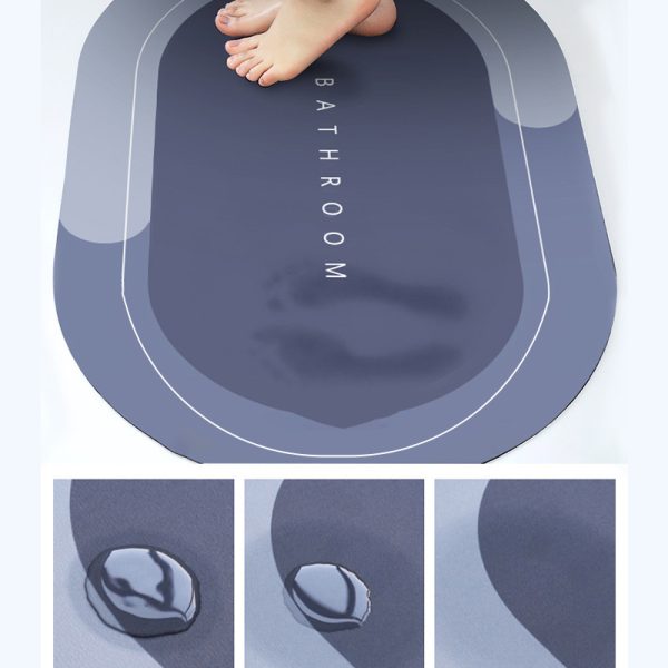 Nonslip Soft Rubber Bath Mat