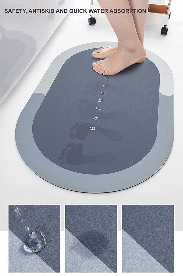 Nonslip Soft Rubber Bath Mat
