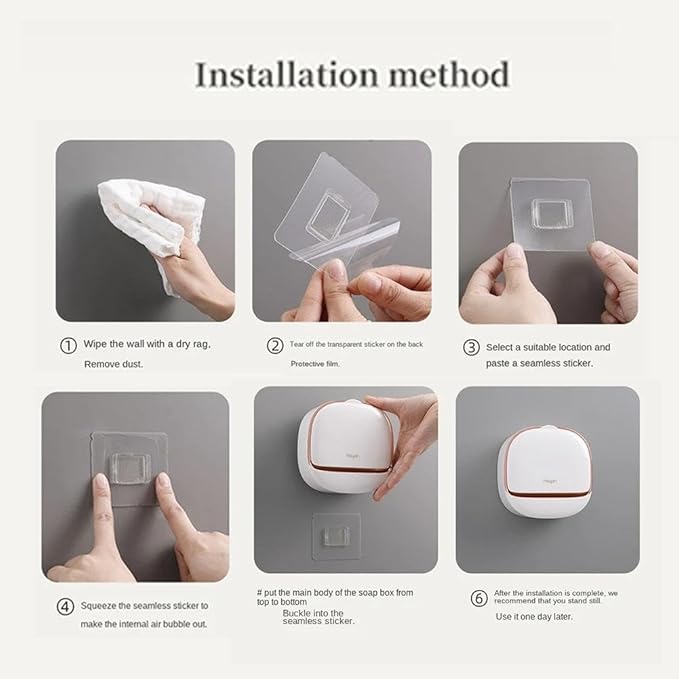 Luxury Soap Holder With Drain Tray