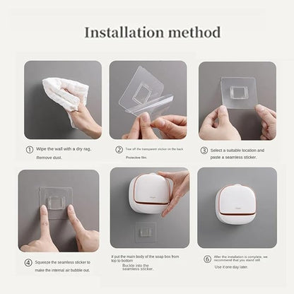 Luxury Soap Holder With Drain Tray