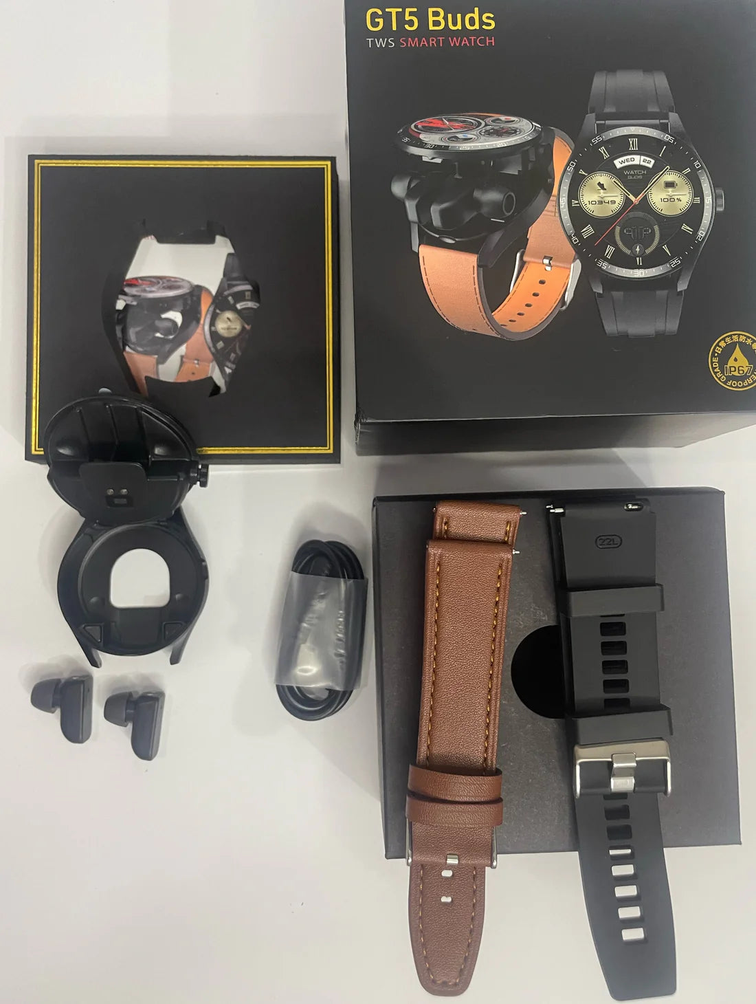 Luxury (gt5 Buds) 2in1 Watch