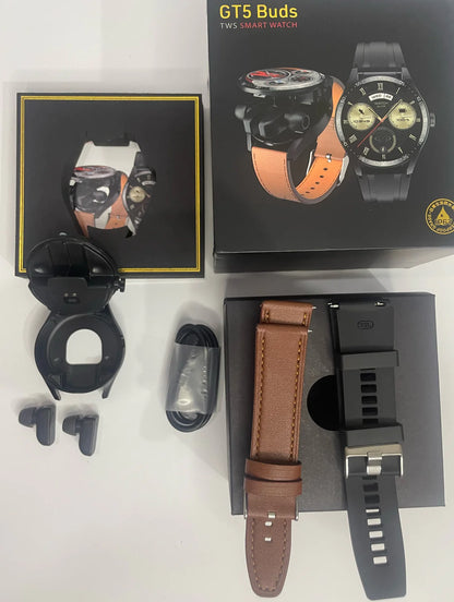 Luxury (gt5 Buds) 2in1 Watch