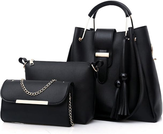 WOMAN'S PURSE AND HANDBAG 3 PCS