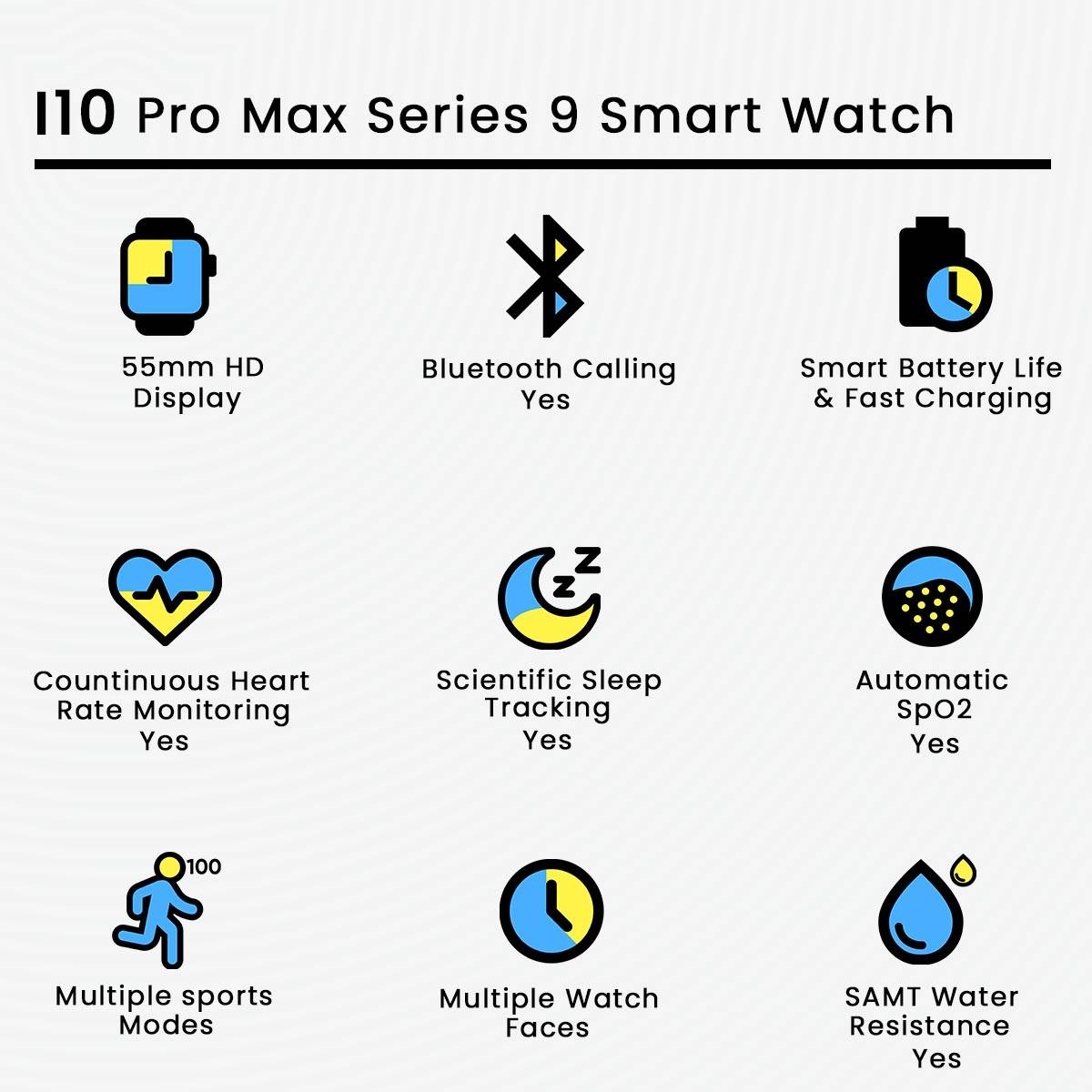 I10 Pro Max Smart Watch