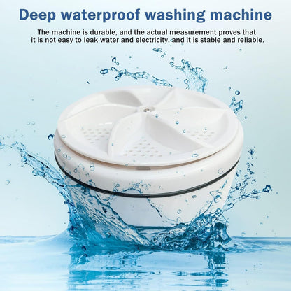 Ultrasonic Rotating Turbine Washing Machine