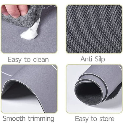 Nonslip Soft Rubber Bath Mat